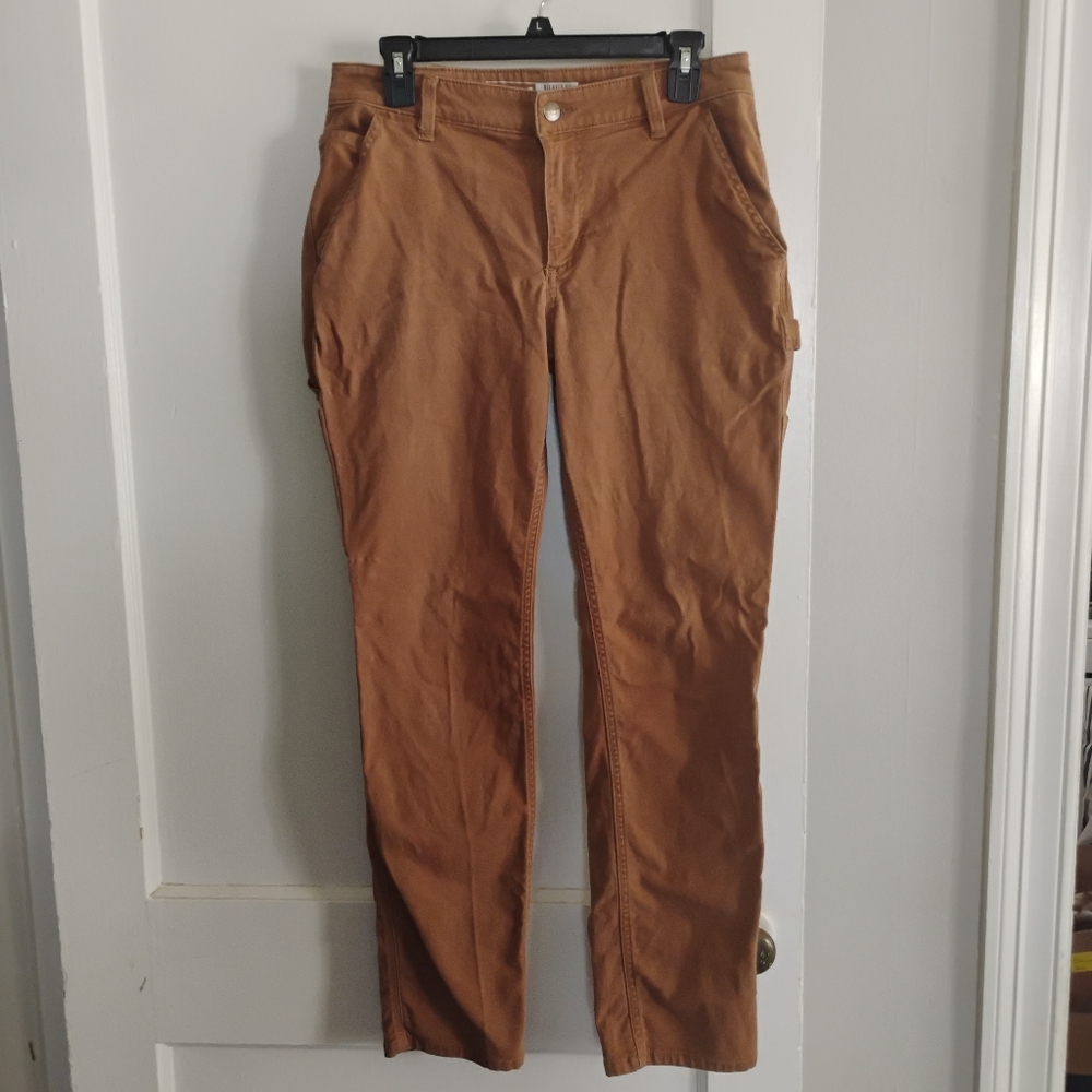 Carhartt Rugged Flex Relaxed Fit Canvas Pants, women's size 8